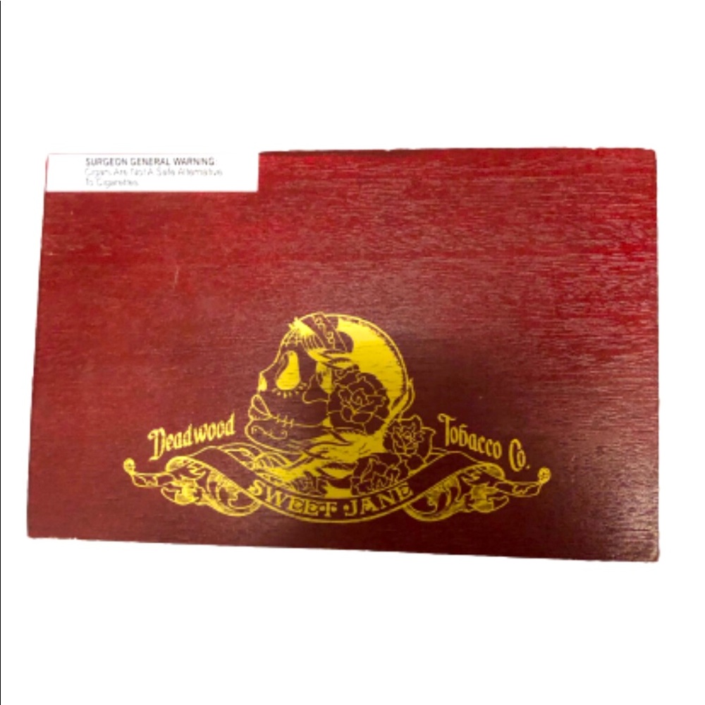 Fat Bottom Betty Robusto Drew Estate Empty Wooden Cigar Box
